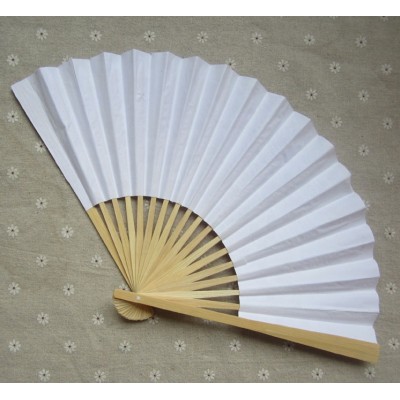 Wedding Favors Personalized  Printed  Paper Folding Bamboo Wedding Hand Fans Wedding Gifts for Guests