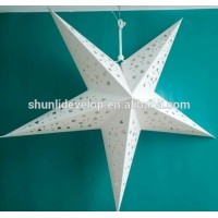 Chinese paper star lanterns for christmas