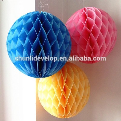 Wedding stage decoration hanging paper material honeycomb paper craft