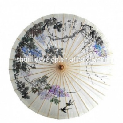 Chinese Oil Paper Parasols with Customized Printing