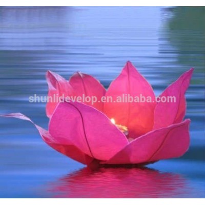 floating water wish lantern