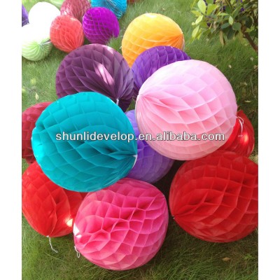 artificial paper flower ball from Fuzhou Cangshan Arts & Crafts Co.,Ltd