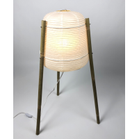 Wholesale Rice Paper Floor Lamps Lamp Shade bamboo structure KD packaging standing lantern